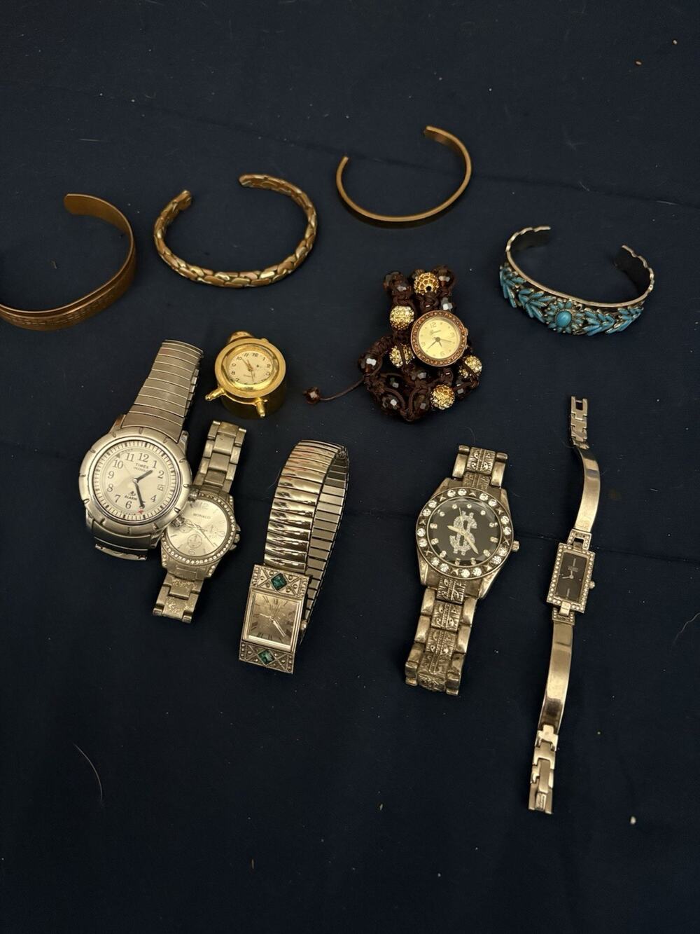 Mixed Lot of Watches and Bracelets Vintage. All Working